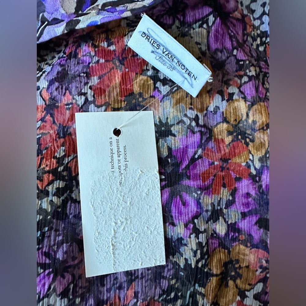 Spring ‘23 Dries Van Noten Silene Floral Wrap Maxi Skirt - Picture 7 of 11